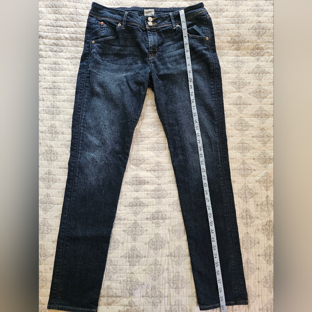 $ 38 HUDSON dark blue jeans size 32